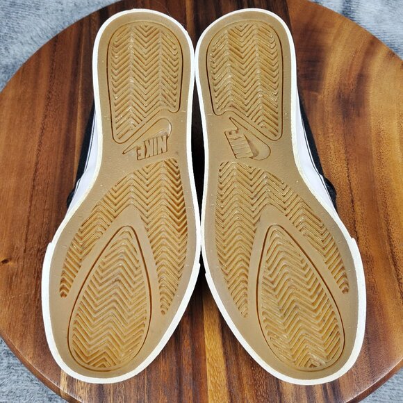 Nike Court Royale AC Shoes Women's 6 Black Canvas Low Top Athletic Sneakers - Picture 7 of 8